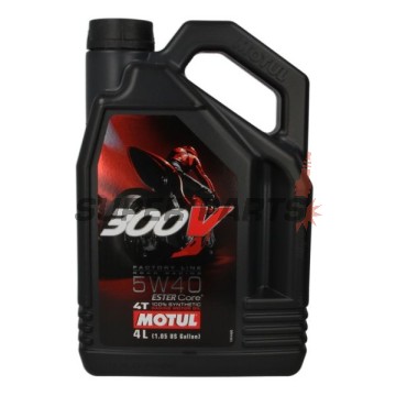 Λάδι κινητήρα -MOTUL- 300VFL 5W40 4L 104115, 5W40, πλήρως συνθετικό + εστέρας, 4L