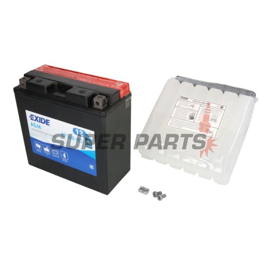 Μπαταρία -EXIDE- YT14B-BS, 12Ah 12V