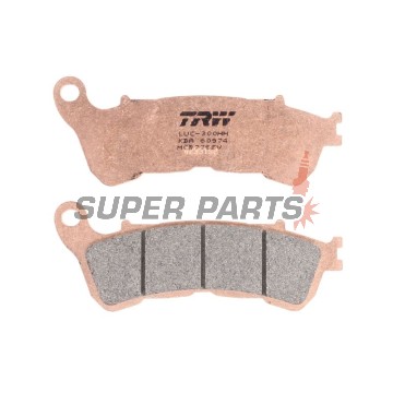 Τακάκια φρένων -TRW- MCB776SV, Harley-Davidson XL883-1200 Sportster + Honda CB-CBF-CBR/FES-FJS-NSS Forza/NC-NT-SH-ST/VFR-VT-XL + Suzuki Burgman/Sixteen/Boulevard-Intruder 1800 (2004-2018)