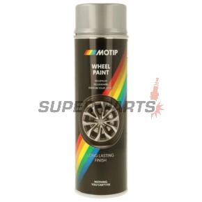 Βαφή ζαντών σε σπρέι -MOTIP- ακρυλική, ασημί, 500ml