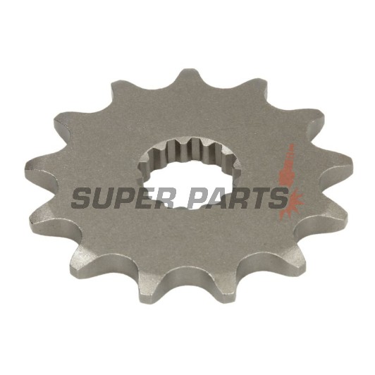 Μπροστινό γρανάζι -JT- JTF434,13, 13 δόντια, Suzuki DR 400 1980-1981, DR 500 1981-1983, GF 250 1988, GN 250 1982-1999, GZ 250 1999-2000, 2004-2012, SP 370 1979-1980, SP 400 1979, TU 250 1997-2001, 2009-2019, VL 250 2000-2007, 2012