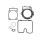 Σετ φλαντζών κυλίνδρου -ATHENA- Husqvarna SMR 450 2005-2009, SMR 510 2005-2010, TC 450/510 2005-2010, TE 450 2005-2009, TE 510 2005-2010, TXC 450 2003-2010, TXC 510 2004-2010