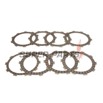 Σετ δίσκων συμπλέκτη -4 RIDE- TCS1218, Honda CB600/900 Hornet, Honda CBF600 N/S/ABS, Honda CBR600F/RR/650F/900RR Fireblade, Honda NSR400R, Honda VFR800 VTEC/Crossrunner, KTM Duke/RC/FE 390, Suzuki GSF650 Bandit, Suzuki GSR600, Suzuki GSX650F/FA