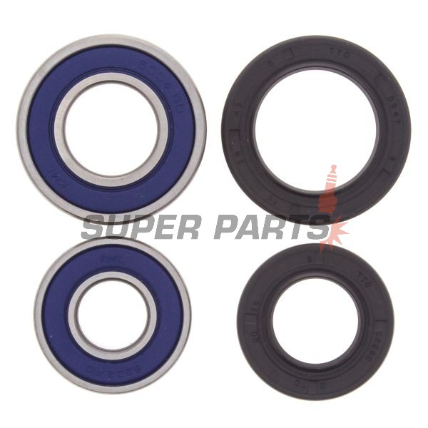 Σετ ρουλεμάν τροχού -4 RIDE- μπροστά, Arctic Cat Arctic Cat/DVX 250/300 2006-2016, Cannondale BLAZE/CANNIBAL/EX/FX/GLAMIS/MOTO/MX/SPEED 400/432/440 2000-2003, Gas Gas HP-Wild/Wild 300/450 2002-2008, Honda TRX 250/300/350/400 1987-2009, Kawasa