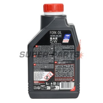 Λάδι αμορτισέρ -MOTUL- Factory Line, για μπροστινά πιρούνια/πιρούνια, 5W, 1L
