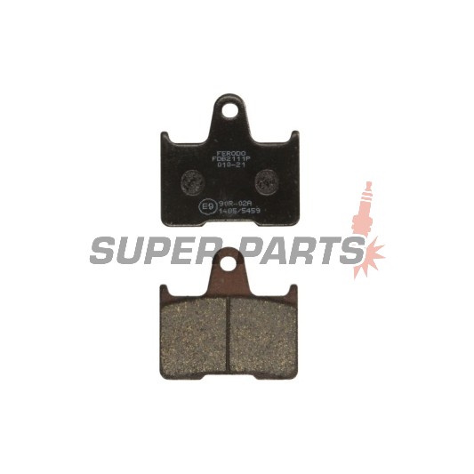 Τακάκια φρένων -FERODO- FDB2111P, Kawasaki GTR 1400/ZX-7RR 750/ZZR 1400, Suzuki GSF Bandit 650/GSX 1400/GSX-R 600/750/1000 1996-2015