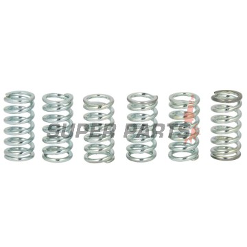 Σετ ελατηρίων συμπλέκτη -TRW- MEF106-6, Honda CBR400RR, CRF150F/150R, NSR125R, VFR400, XRV750 Africa Twin (1985-2012); Kawasaki KX125/250, ZXR400L (1987-1999); Suzuki DR400S, GN400, GS/GSX Katana, GT250/380/750, RF400, RGV250 Gamma, RM250, TS250ER (19