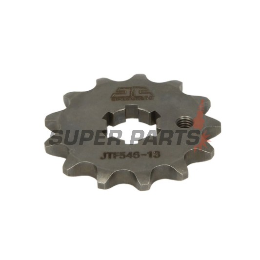 Μπροστινό γρανάζι -JT- JTF546,13, 13 δόντια, Kawasaki KX 100 1988-2021, KX 60 1983-2003, KX 65 2000-2020, KX 80 1979-1982, 1984-1987, 1989-2000, KX 85 2001-2020, Suzuki RM 100 2003, RM 60 2003-2005, RM 65 2003-2006