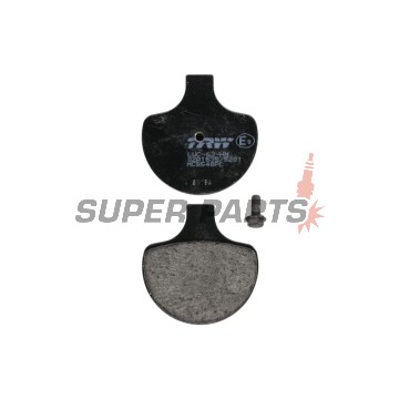 Τακάκια φρένων -TRW- MCB548PC, sintered, Harley-Davidson Touring (Road King, Electra Glide, Tour Glide, Road Glide), Softail (Fat Boy, Heritage, Springer, Night Train), Dyna (Super Glide, Low Rider, Wide Glide), Sportster XL/XLH 883/1200 (1984-2008)