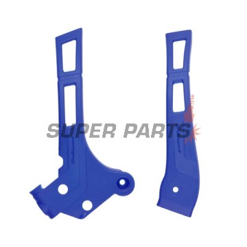 Προστατευτικά πλαισίου -POLISPORT- μπλε, FANTIC XE; YAMAHA YZ 125/250 2005-2024