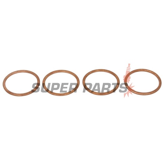 Φλάντζα εξάτμισης -WINDEROSA- Kawasaki KLZ 1000 2015-2019, Kawasaki Z 900 2018-2019, Kawasaki Z 1000 2010-2016, Kawasaki ZR 1000 2010-2016, Kawasaki ZX 750 1991-1995, Kawasaki ZX 1000 2011-2019, Kawasaki ZX-10R 1000 2004-2010