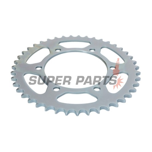 Πίσω γρανάζι -JT- JTR1876,43, 43 δόντια, ατσάλινο, Suzuki GSX-R 1000 2017-2020, GSX-R 600 2011-2019, GSX-R 750 2011-2020, GSX-S 1000 2015-2018, GSX-S 750 2017-2018, Yamaha FJ-09 847 2015-2017, FZ-07 689 2015-2017, FZ-09 850 2014-2017