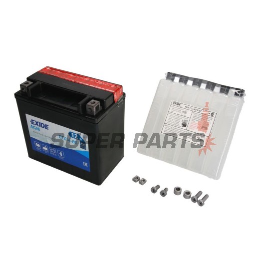 Μπαταρία -EXIDE- YTX14-BS, 12Ah 12V