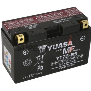 Μπαταρία -YUASA- YT7B-BS, 7Ah 12V