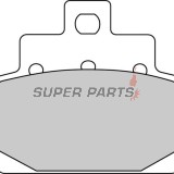 Τακάκια φρένων -FERODO- FDB2095EF, Aprilia Compay/Habana/Mojito 125 2000-2010; Aprilia Leonardo/SR 125-150 1999-2005; Aprilia Scarabeo 50-100 2000-2009