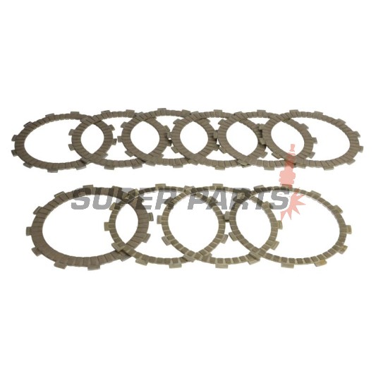 Σετ δίσκων συμπλέκτη -TRW- MCC175-10, Triumph Speed Triple R ABS 1050 NN01 (2016), Speed Triple S ABS 1050 NN01 (2016), Speed Triple RS ABS 1050 NN01 (2019), Tiger Sport 1050 ABS (2016), Speed Triple 1200 RR (2021-), Tiger 1200 GT/GT Pro/GT