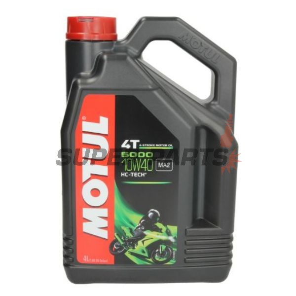 Λάδι κινητήρα -MOTUL- 5000, 10W40, ημισυνθετικό, 4L