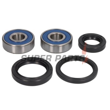 Σετ ρουλεμάν τροχού -ALL BALLS- Honda CB 200 1974-1976, CB 350 1972-1974, CB 360 1973-1977, CB 400 1974-1975, CB 450 1968, CB 500 1971-1976, CB 550 1974-1977, CB 650/900 1979-1982, CB 750 1969-1982, CBX 1100 1982, GL 500 1982