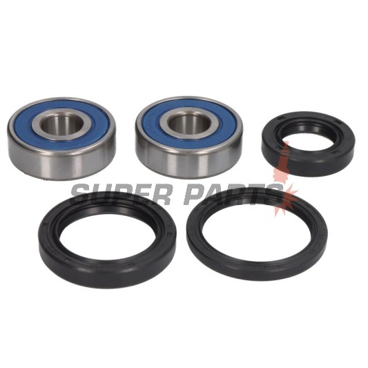 Σετ ρουλεμάν τροχού -ALL BALLS- Honda CB 200 1974-1976, CB 350 1972-1974, CB 360 1973-1977, CB 400 1974-1975, CB 450 1968, CB 500 1971-1976, CB 550 1974-1977, CB 650/900 1979-1982, CB 750 1969-1982, CBX 1100 1982, GL 500 1982