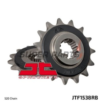 Μπροστινό γρανάζι -JT- JTF1538,13, 13 δόντια, Kawasaki Z 750 2004-2011, Z 800 2013-2016, ZR 750 2005-2006, ZR 800 2013