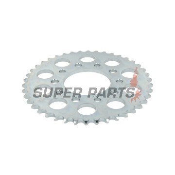 Πίσω γρανάζι -JT- JTR1332,42, 42 δόντια, ατσάλινο, Honda CB 400 1991-2005, 2012, CB 500 1994-2003, CB 750 1991-2003, CB-1 400 1989-1991, CMX 450 1986-1987, CRF 1000 2017, GB 400 2011-2012, GB 500 1989-1990, NTV 650 1988-1991, NV 400 1995-1997