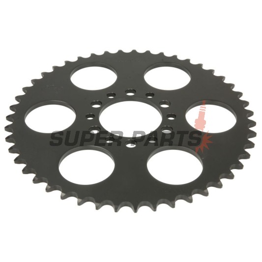 Πίσω γρανάζι -JT- JTR845,47, 47 δόντια, ατσάλινο, Yamaha DT 200 1985, IT 125 1980-1981, IT 175 1977-1979, SR 250 1980-1996, SRX 250 1987, TT 250 1980-1982, XT 250 1980-1992, YZ 100 1976-1981, YZ 125 1977