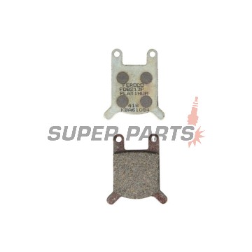Τακάκια φρένων -FERODO- FDB213P, Beta MS50 Squirrel50 Fantic Strada Super Six 50 Garelli Ciclone 50N Hercules Lotus80SA Horex Rebell80 N/Sport/T Malaguti Chopper Fifty Grizzly LX RCW VA WC Puch Cobra GS GTL Imola Lido Maxi Mini Maxi Monza P1 Pionier Range