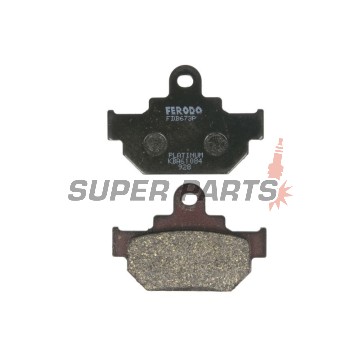 Τακάκια φρένων -FERODO- FDB673P, Aprilia Tuareg 125 Rally (1991), Suzuki DR 600/650 Dakar & SE (1985-2017), LS 650 Savage (1993-2000), RM 250 (1986-2004)