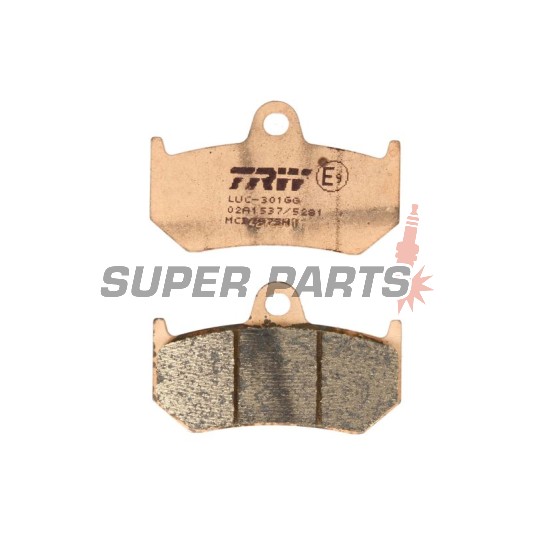 Τακάκια φρένων -TRW- MCB797SH, MV Agusta Brutale 910/920/989R/990R/1078R/1090R-RR, F4 750/1000/1078RR