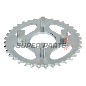 Πίσω γρανάζι -JT- JTR256,36, 36 δόντια, ατσάλινο, Honda ATC 70 1976-1985, C 50 1970-1975, CB 50 1975-1982, CF 50 1979-1996, CT 70 1991-1994, ST 50 1988-1991, ST 70 1990-1996, XR 80 1979-1983