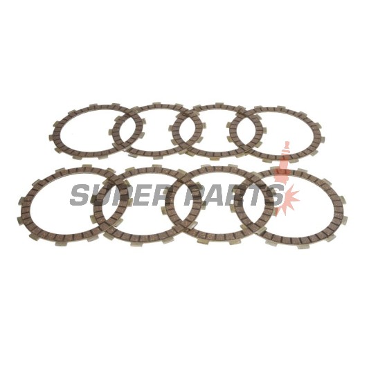 Σετ δίσκων συμπλέκτη -4 RIDE- TCS1247, HM CRE 450F (2002-2003), Honda CRF 450R/450X (2002-2014)