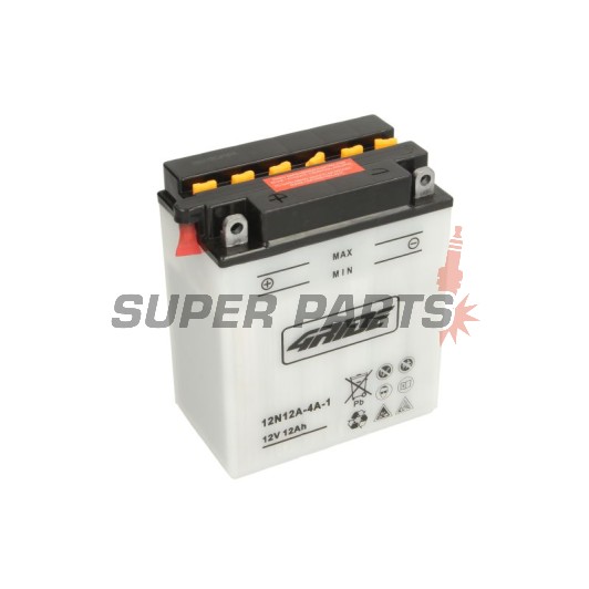 Μπαταρία -4 RIDE- 12N12A-4A-1 4RIDE, 12Ah 12V