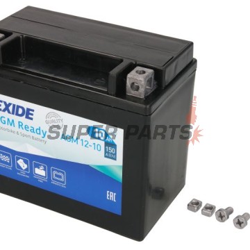 Μπαταρία -EXIDE- YTX12-BS READY, 10Ah 12V