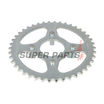 Πίσω γρανάζι -JT- JTR256,42, 42 δόντια, ατσάλινο, Honda ATC 70 1976-1985, C 50 1970-1975, CB 50 1975-1982, CF 50 1979-1996, CT 70 1991-1994, ST 50 1988-1991, ST 70 1990-1996, XR 80 1979-1983