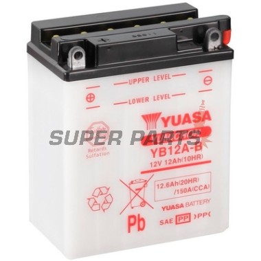 Μπαταρία -YUASA- YB12A-B, 13Ah 12V