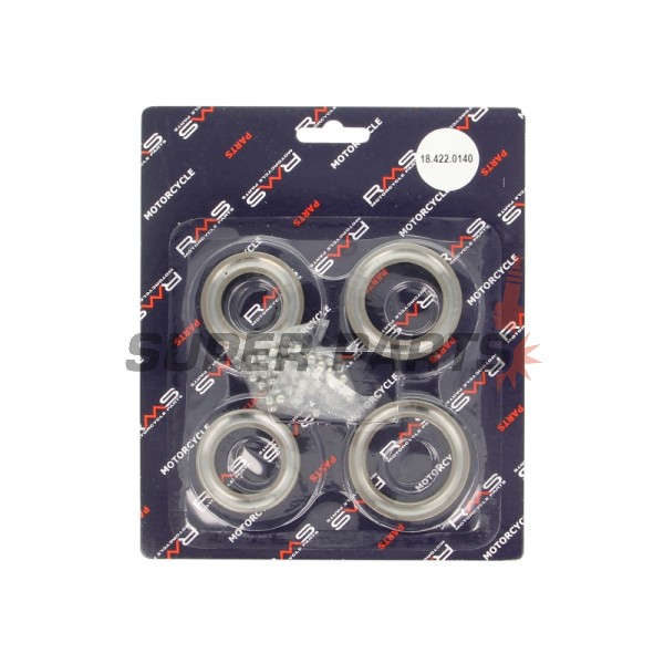 Σετ ρουλεμάν μπροστινού συστήματος -RMS- Aprilia Area 51 50 1998-2000, Aprilia Gulliver 50 1995-1998, Aprilia Rally 50 1995-2002, Aprilia Scarabeo 100 2010, Aprilia Scarabeo 50 1994-2010, Aprilia SR 50 1994-2008