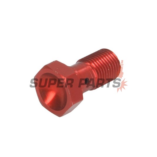 Βίδα banjo -TRW- M10x1.00 (Brembo), κόκκινο
