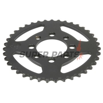Πίσω γρανάζι -JT- JTR801,39, 39 δόντια, ατσάλινο, Kawasaki AE 50 1982-1983, AE 80 1981-1983, AR 50 1981-1983, AR 80 1982-1983, KLX 110 2002-2020, Z 125 2019-2020, Suzuki DR-Z 110 2003-2005, FM 50 1980-1998, FR 70 1975-1987, GT 50 1977-1980