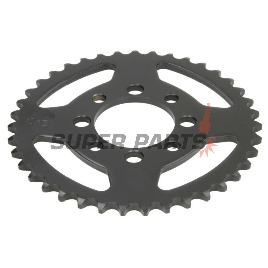Πίσω γρανάζι -JT- JTR801,39, 39 δόντια, ατσάλινο, Kawasaki AE 50 1982-1983, AE 80 1981-1983, AR 50 1981-1983, AR 80 1982-1983, KLX 110 2002-2020, Z 125 2019-2020, Suzuki DR-Z 110 2003-2005, FM 50 1980-1998, FR 70 1975-1987, GT 50 1977-1980