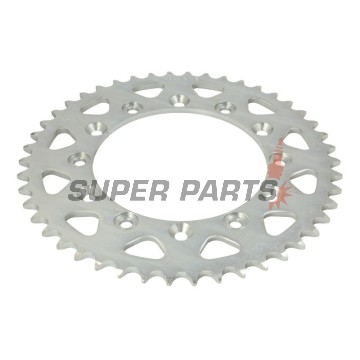 Πίσω γρανάζι -JT- JTR245/2,46, 46 δόντια, ατσάλινο, Gilera RC 600 1989-1992, Honda CB 250 1982-1984, 1996-2001, NSR 250 1986-1987, NX 250 1988-1990, VTR 250 1998, 2009-2012, VTZ 250 1988, XL 350 1984-1987, XL 500 1979-1981, XL 600 1983-1987