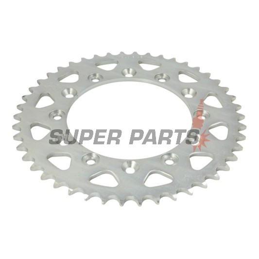 Πίσω γρανάζι -JT- JTR245/2,46, 46 δόντια, ατσάλινο, Gilera RC 600 1989-1992, Honda CB 250 1982-1984, 1996-2001, NSR 250 1986-1987, NX 250 1988-1990, VTR 250 1998, 2009-2012, VTZ 250 1988, XL 350 1984-1987, XL 500 1979-1981, XL 600 1983-1987