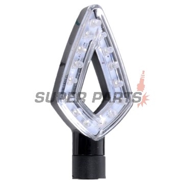 Σετ φλας -OXFORD- Signal 3, 15 LED, μαύρα