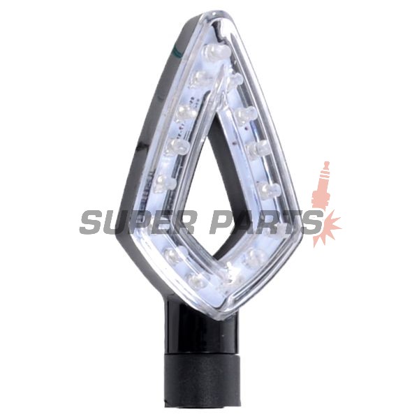 Σετ φλας -OXFORD- Signal 3, 15 LED, μαύρα