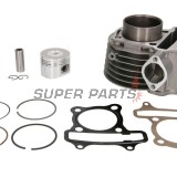 Σετ κυλίνδρου και πιστονιού -MOTORIX- 125/150cc (52mm), GY6 125/150cc, Kymco