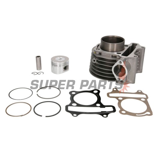 Σετ κυλίνδρου και πιστονιού -MOTORIX- 125/150cc (52mm), GY6 125/150cc, Kymco