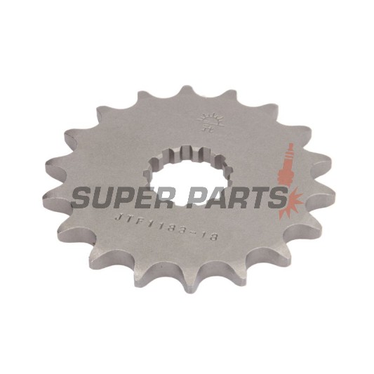 Μπροστινό γρανάζι -JT- JTF1183,18, 18 δόντια, Triumph America 800 2003-2006, America 865 2007-2015, Bonneville 800 2002-2006, Bonneville 865 2006-2015, Scrambler 865 2006-2015, Speedmaster 800 2003-2005, Speedmaster 865 2004, 2006-2014