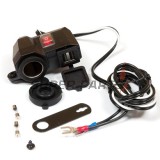 Αντάπτορας USB με αναπτήρα -4 RIDE- 12V, 2xUSB (2.1A) - universal