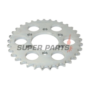 Πίσω γρανάζι -JT- JTR814,33, 33 δόντια, ατσάλινο, Suzuki GT 500 1976-1978