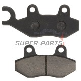 Τακάκια φρένων -FERODO- FDB2087EF, Honda CBF/NSR/VT Shadow/XL Varadero 75-250 1992-2013; Keeway Speed 125/150 2006; Kawasaki Eliminator/KLX/KVF/KX/Z 65-400 1997-2020; Kymco Agility/Dink/Grand Dink/Like/Movie/Pulsar/Quannon/Super9/Yager/Zing 50-250 1997-20