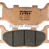 Τακάκια φρένων -TRW- MCB666SV, Italjet Jupiter 125/150/250, Linhai Main Street 300 & Monarch 125/150, Yamaha FZ6 Fazer, MT-03 660, TDR/TZR 125, XJ/XJ6 Diversion, Tmax, Virago, Drag Star, Midnight Star